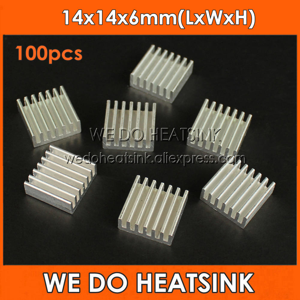 WE DO HEATSINK 100pcs 14x14x6m - огляд і ціна Aluminium Extrusion