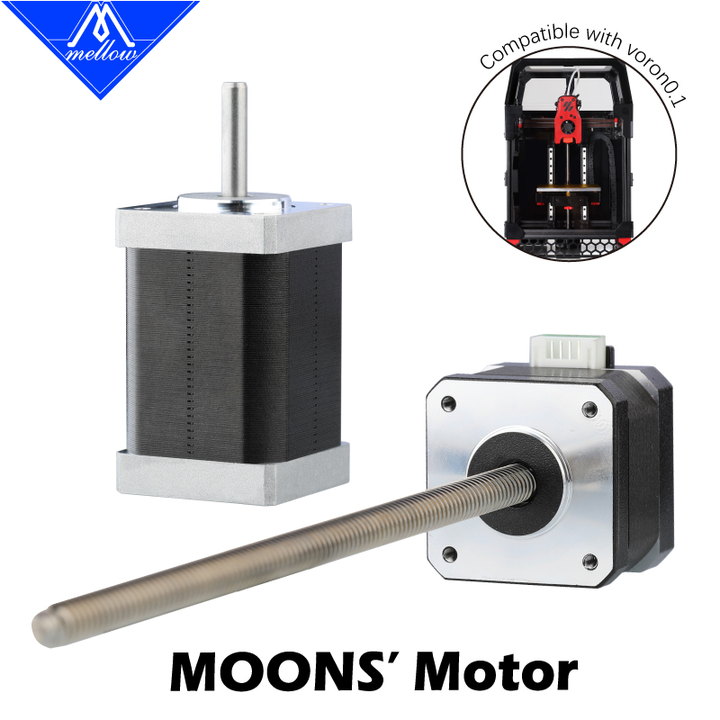 Mellow MOONS XY Shaft Nema 14  - огляд і ціна Nema 17 Stepper