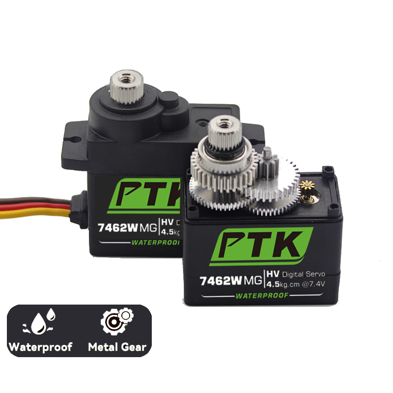 PTK 7462W MG Metal gear 9g mic - огляд і ціна Servo 9G