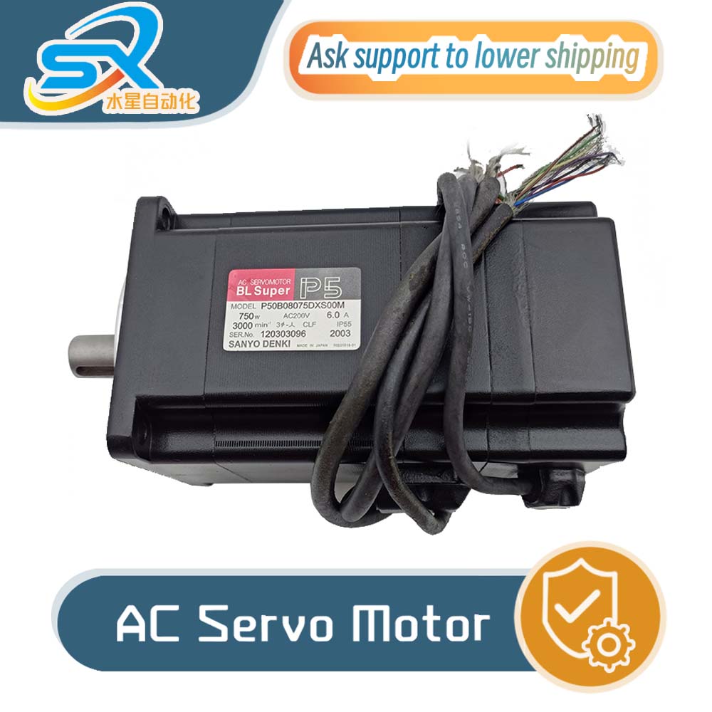 100% TEST OK Sanyo AC Servo Mo - огляд і ціна Servo Motor