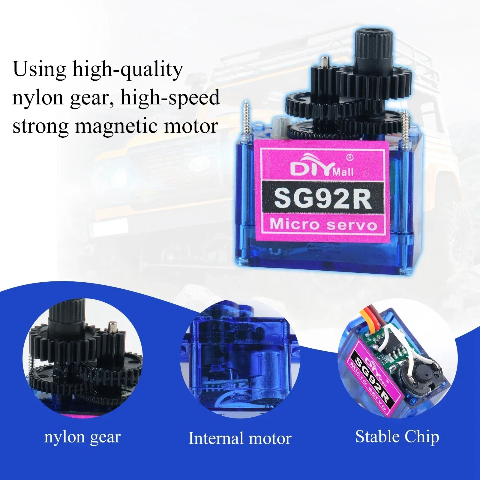 1/2/4/10 PCS SG92R 9g Micro An - огляд і ціна Servo 9G