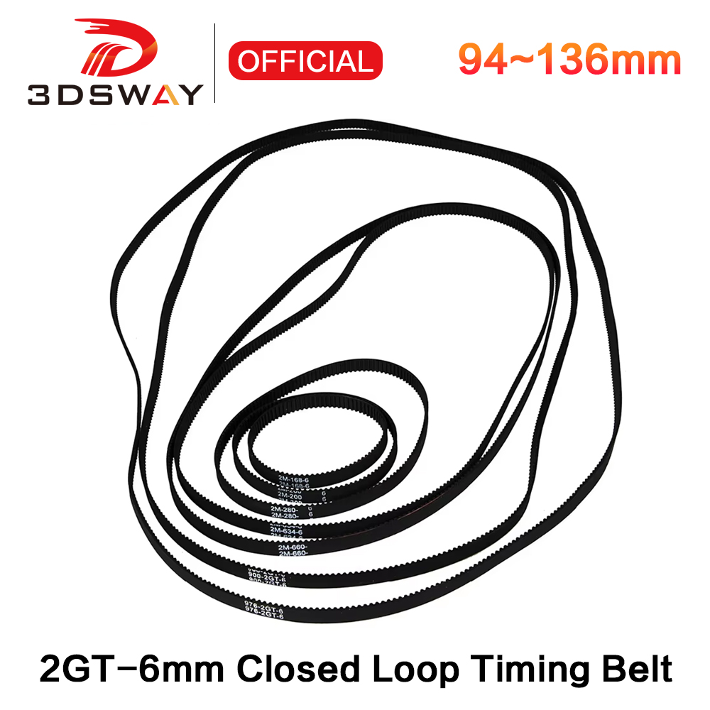 3DSWAY 3D Printer Parts GT2 Cl - огляд і ціна Gt2 Belt
