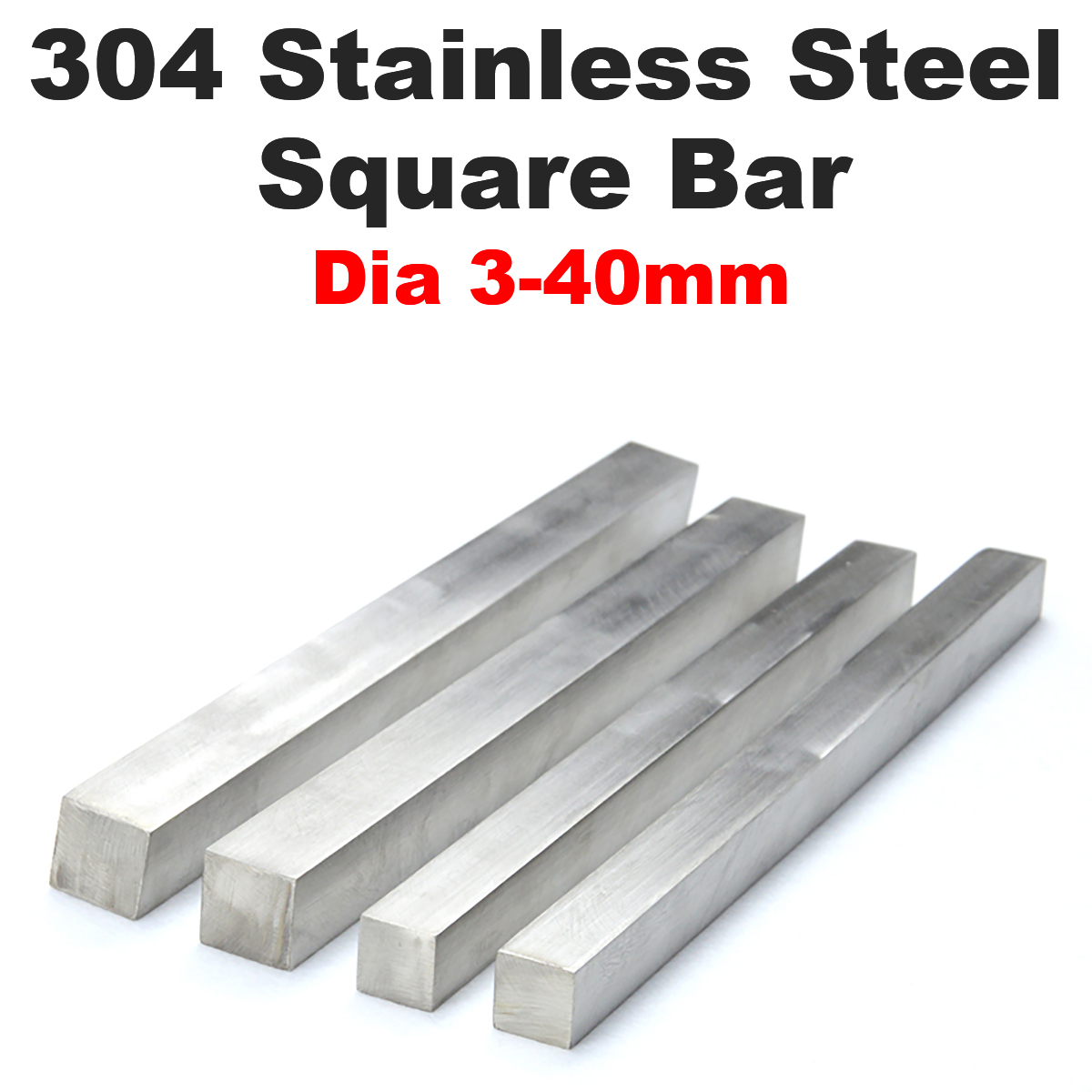 304 Stainless Steel Square Rod - огляд і ціна Linear Rod 8Mm