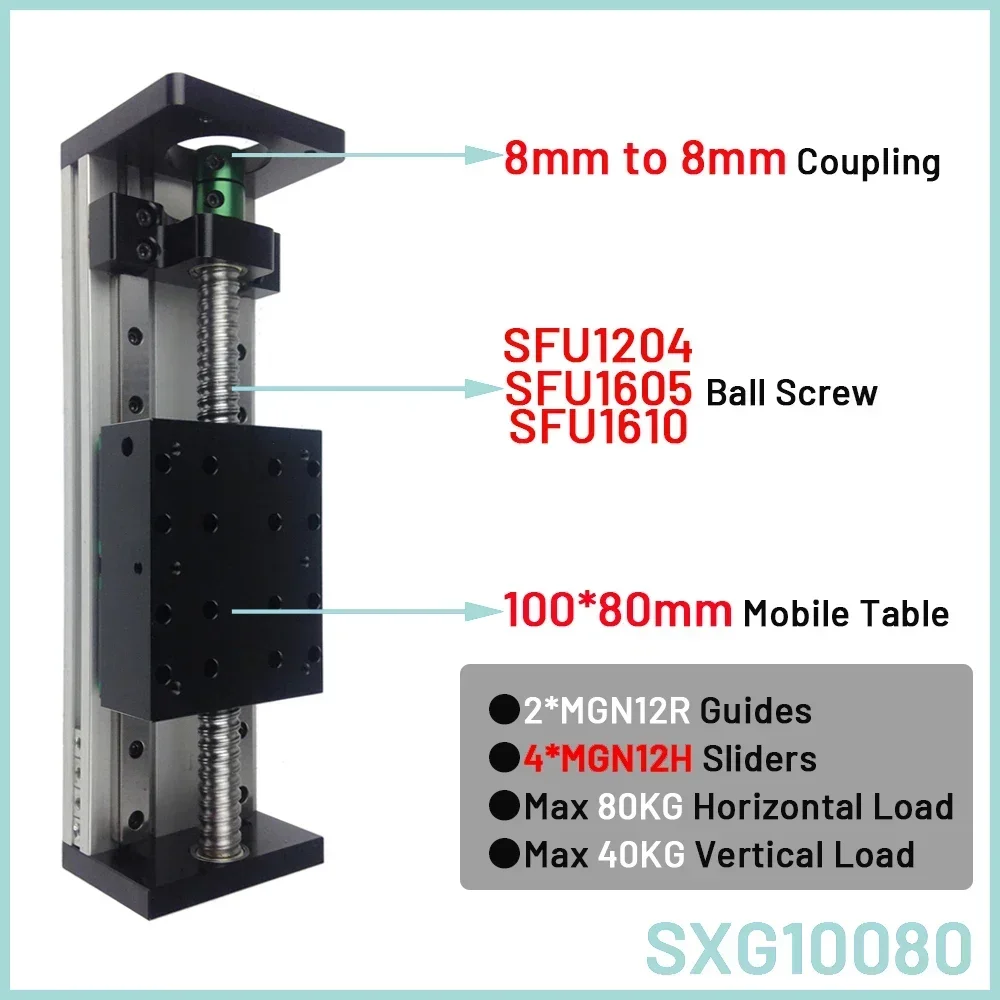 Double Square Linear Guide Sli - огляд і ціна Ball Screw