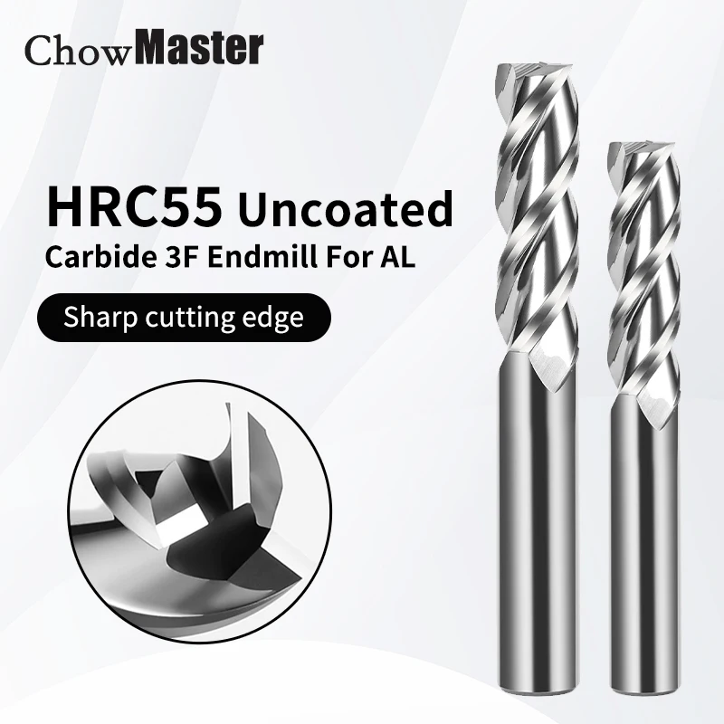3F End Mill Aluminum 4mm 6mm 8 - огляд і ціна End Mill Set