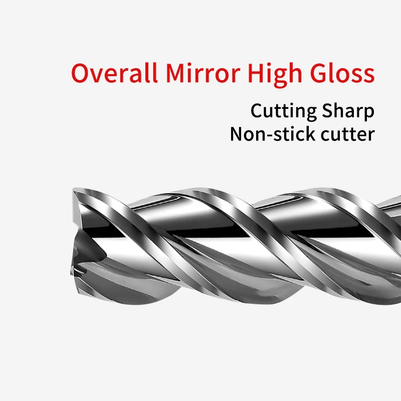 3F End Mill Aluminum 4mm 6mm 8 - огляд і ціна End Mill Set