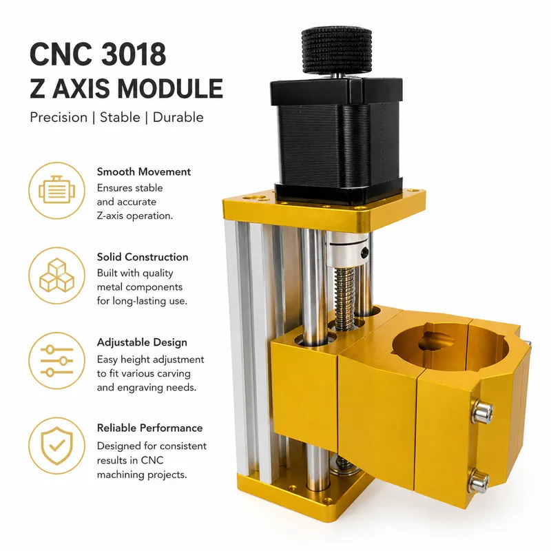 CNC 3018 Plus Z Axis Module Al - огляд і ціна 3018 Aluminium Cnc