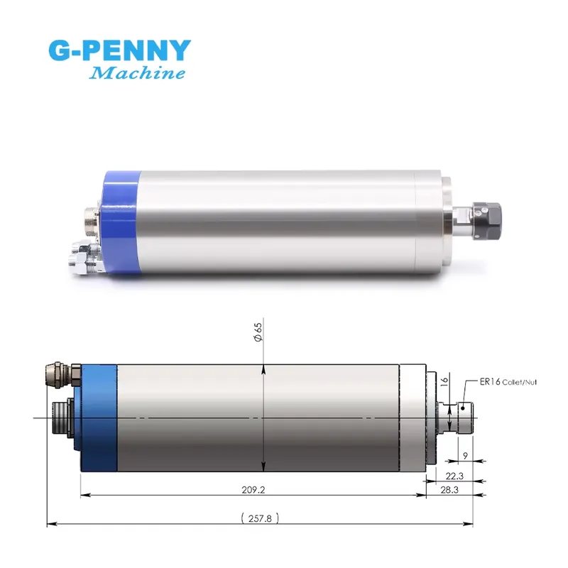 Customization G-PENNY 110v/220 - огляд і ціна Water Cooled Spindle