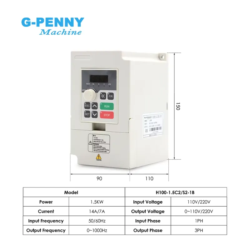 Customization G-PENNY 110v/220 - огляд і ціна Water Cooled Spindle