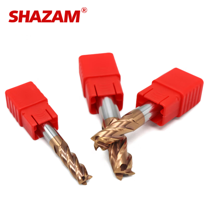 SHAZAM HRC55 4-Flute Flat End  - огляд і ціна End Mill Set