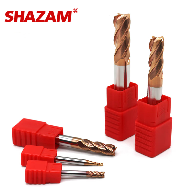 SHAZAM HRC55 4-Flute Flat End  - огляд і ціна End Mill Set