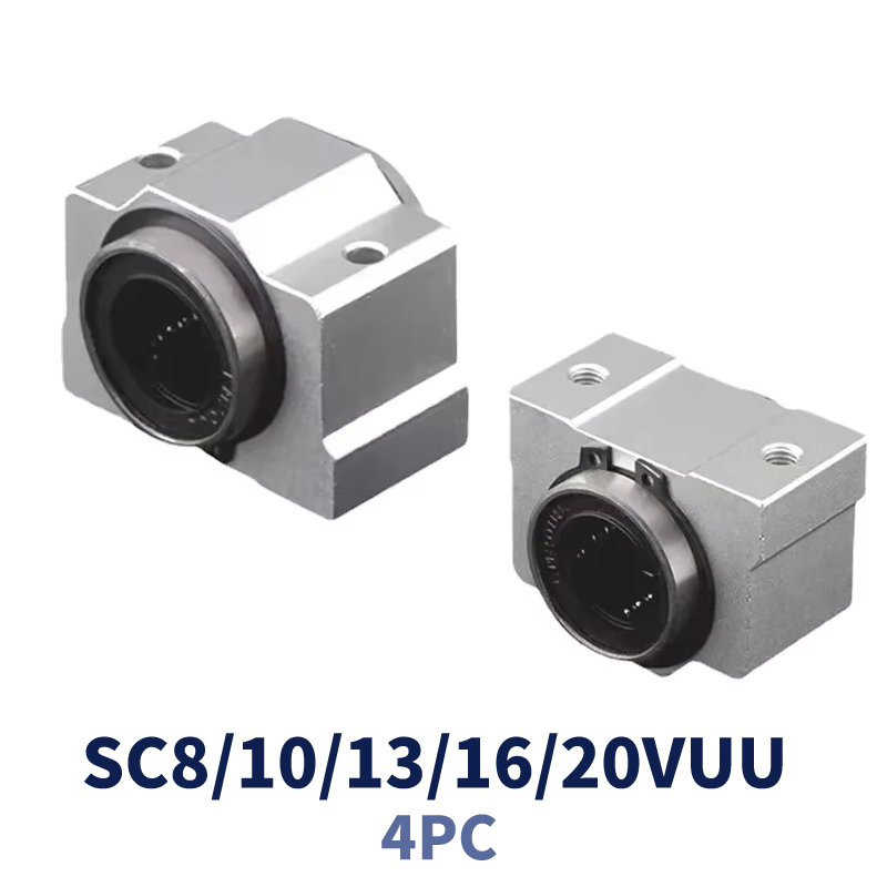 4pcs SC8VUU  SC10VUU SC12VUU S - огляд і ціна Linear Rod 8Mm