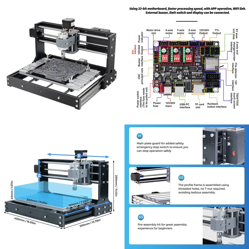 Small Wholesale Mini Wood Acry - огляд і ціна 3018 Aluminium Cnc