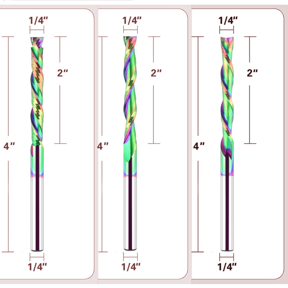 Spiral Compression Router Bit  - огляд і ціна End Mill