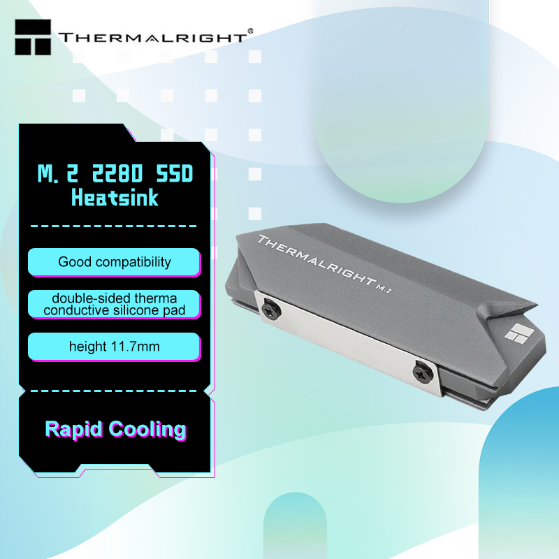 Thermalright M.2 2280 PRO ARGB - огляд і ціна Aluminium Extrusion