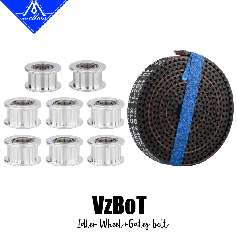 Mellow 1Set Aluminium GT2 Idle - огляд і ціна Gt2 Pulley