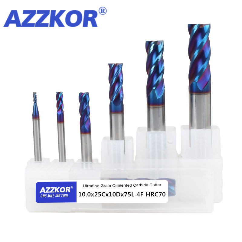 HRC70 4F Milling Cutter Alloy  - огляд і ціна End Mill Set
