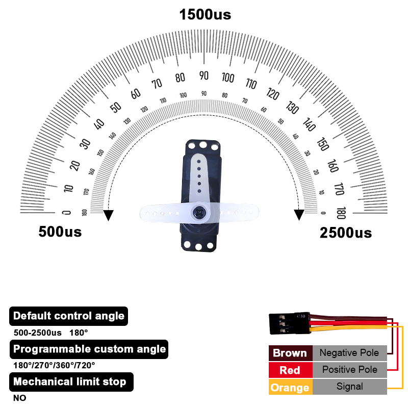PTK 7452 MG-D 9g Digital Servo - огляд і ціна Servo 9G