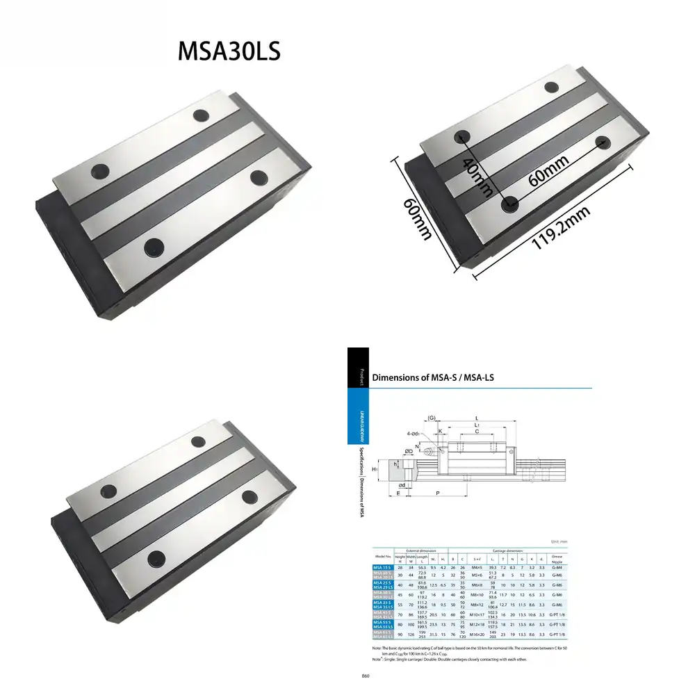 Linear Guide Rail Slider Block - огляд і ціна Cnc Router