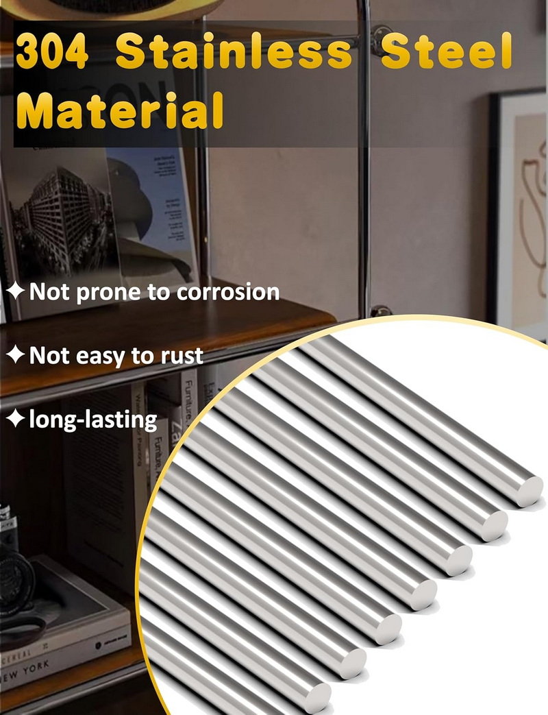 300mm Stainles Steel Solid Rou - огляд і ціна Linear Rod 8Mm