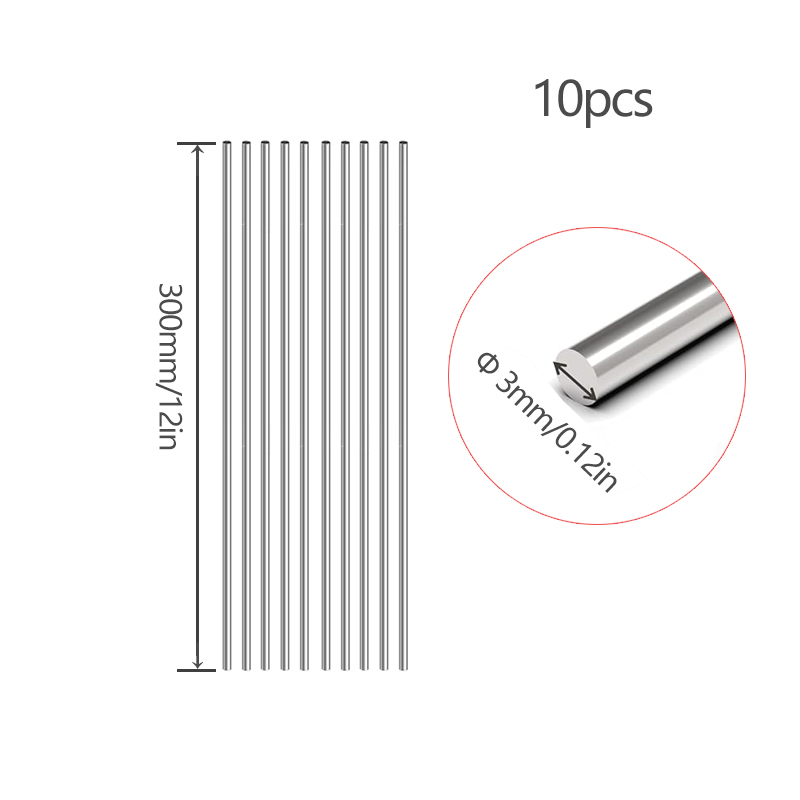 300mm Stainles Steel Solid Rou - огляд і ціна Linear Rod 8Mm
