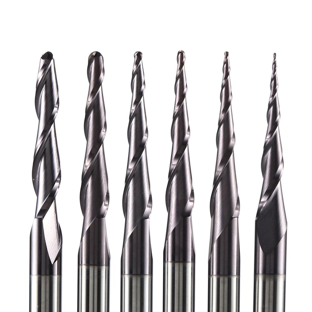 1 pcs Solid Carbide Coated Tap - огляд і ціна End Mill Set