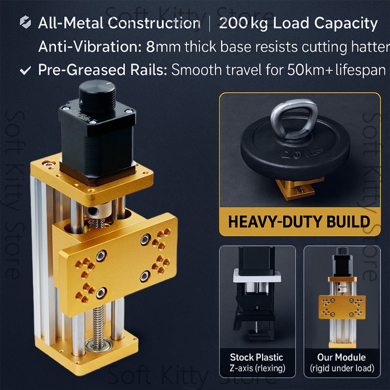 CNC 3018 Z-Axis Module Spindle - огляд і ціна 3018 Aluminium Cnc